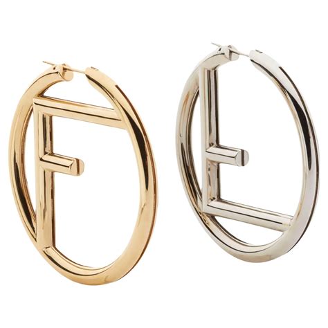 fendi hoops dupe|f is for fendi earrings.